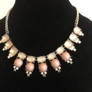 A Blush Of Pink Statement Necklace